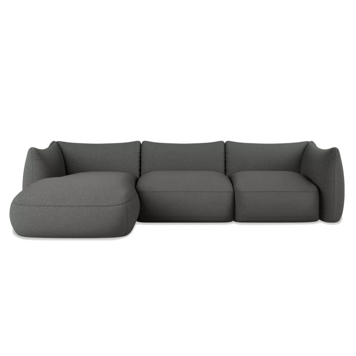 Cosy 3 Seater Modular Sofa Left Graphite Now or Never 92