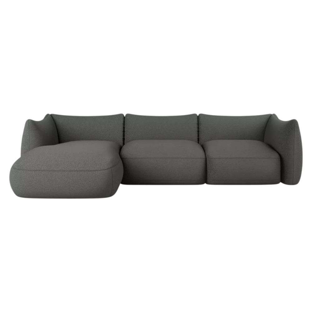 Cosy 3 Seater Modular Corner Sofa Graphite Now or Never 92