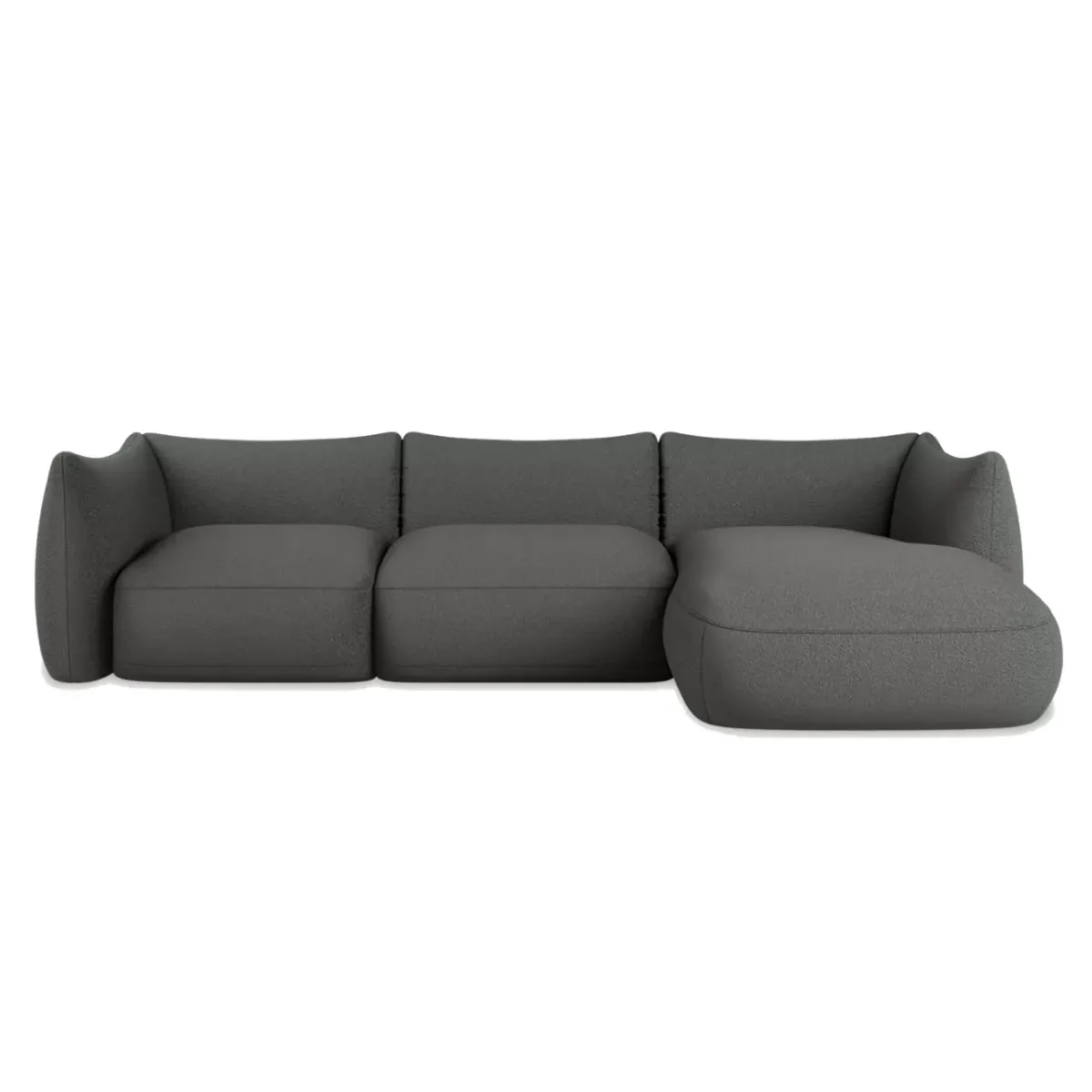 Cosy 3 Seater Modular Sofa Right Graphite Now or Never 92