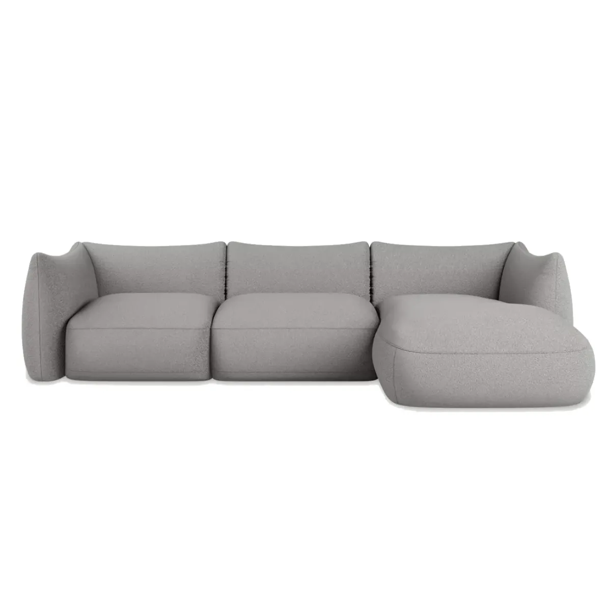 Cosy 3 Seater Modular Sofa Right Grey Now or Never 83