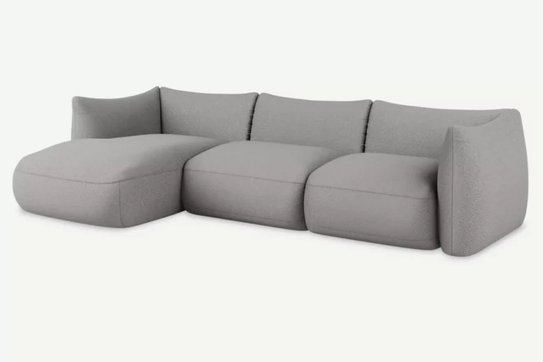 Cosy 3 Seater Modular Corner Sofa Grey Now or Never 83