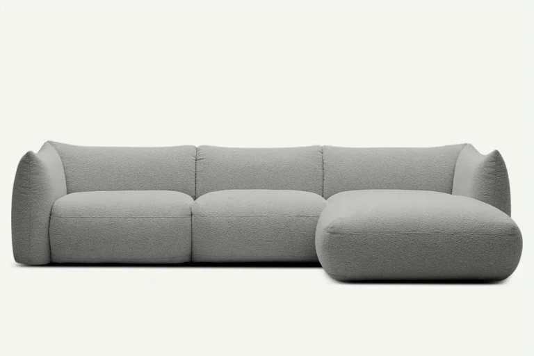 Cosy 3 Seater Modular Sofa Right Dark Grey Copenhagen 802