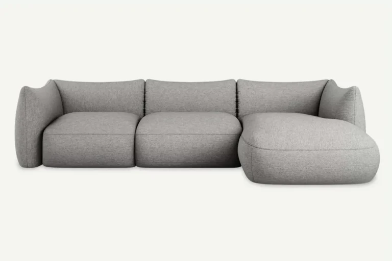 Cosy 3 Seater Modular Sofa Right Grey Diosa 85