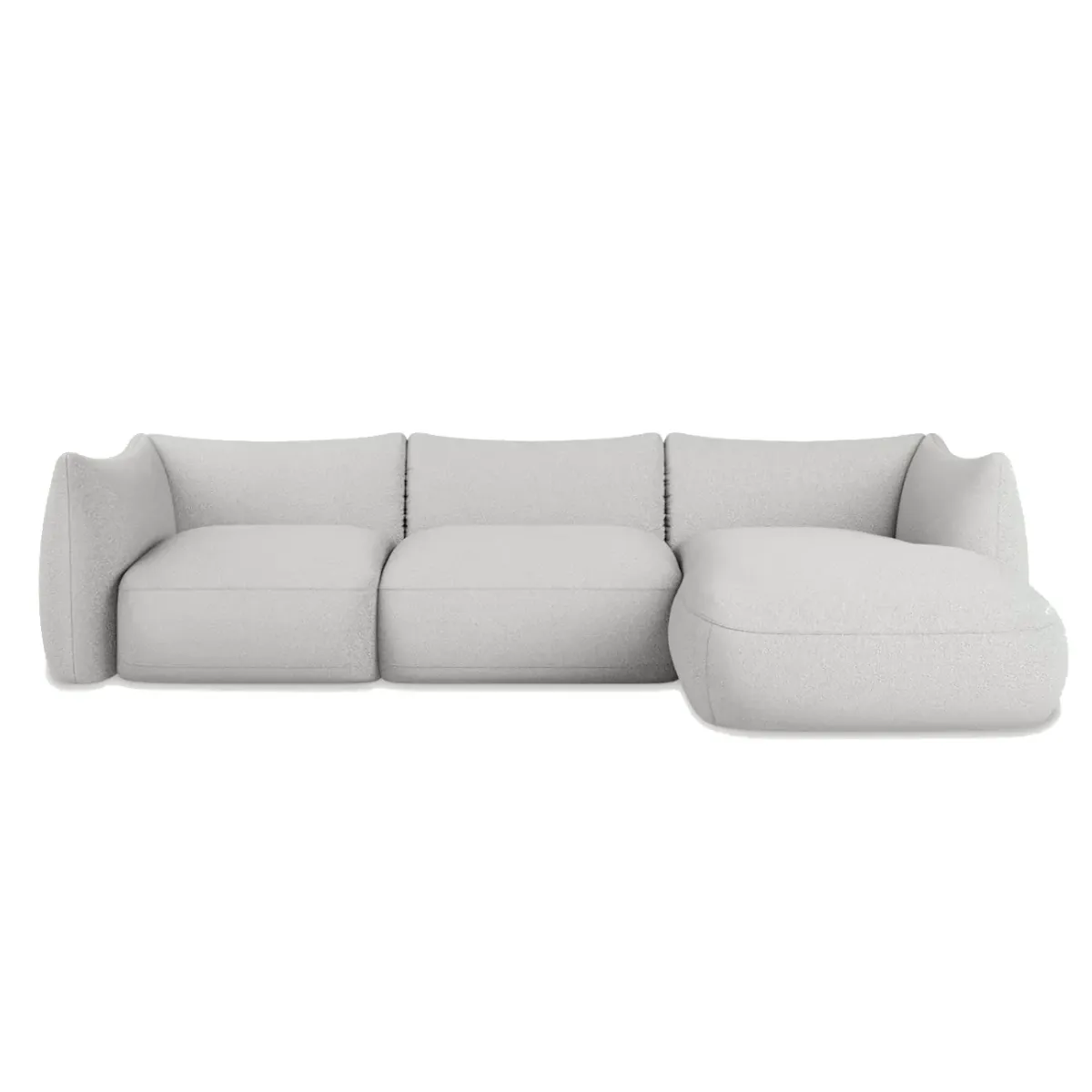 Cosy 3 Seater Modular Sofa Right White Now or Never 01