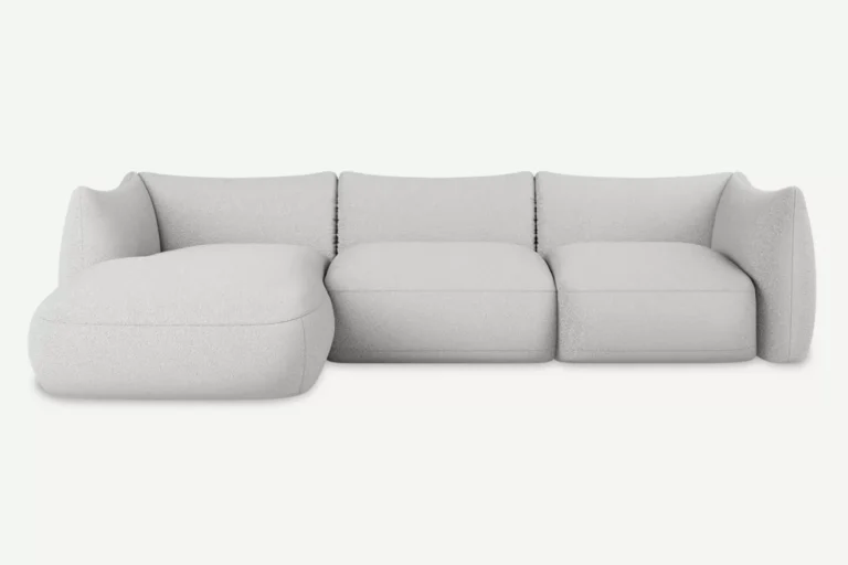 Cosy 3 Seater Modular Corner Sofa Left  White Now or Never 01