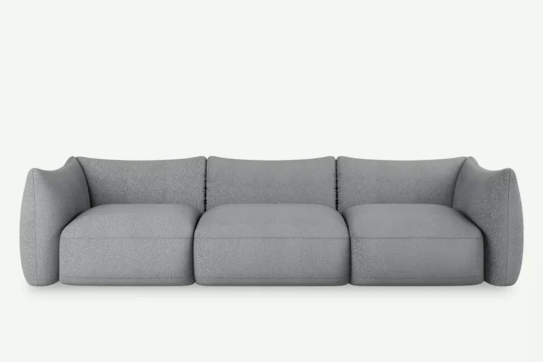 Cosy 3 Seater Sofa Modular Dark Grey Copenhagen 802