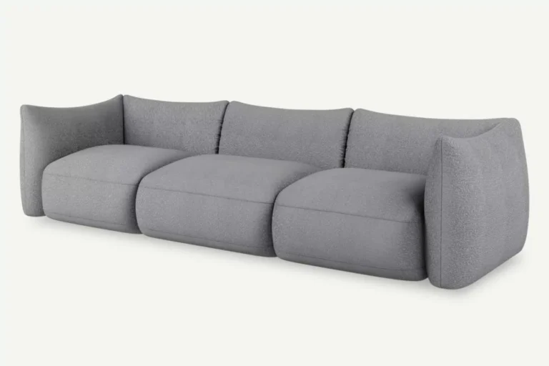 Cosy 3 Seater Sofa Modular Dark Grey Copenhagen 802
