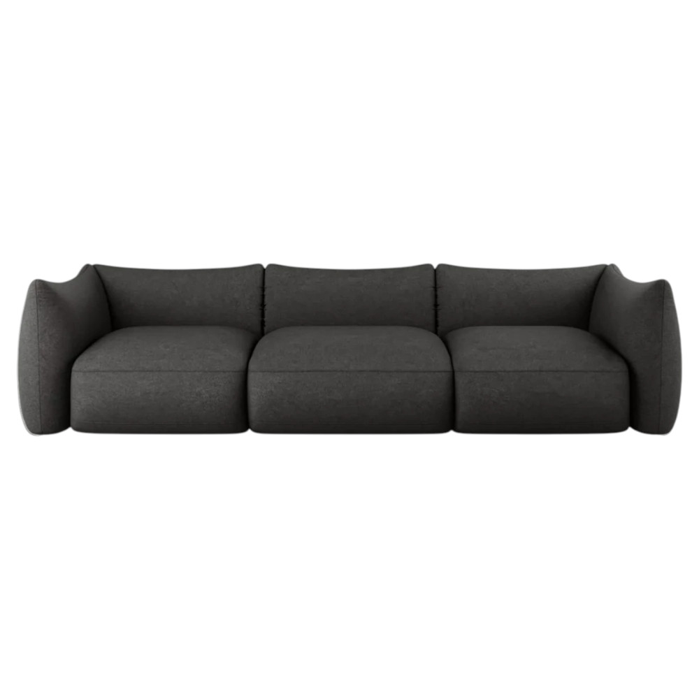 Cosy 3 Seater Sofa Modular Graphite Diosa 93