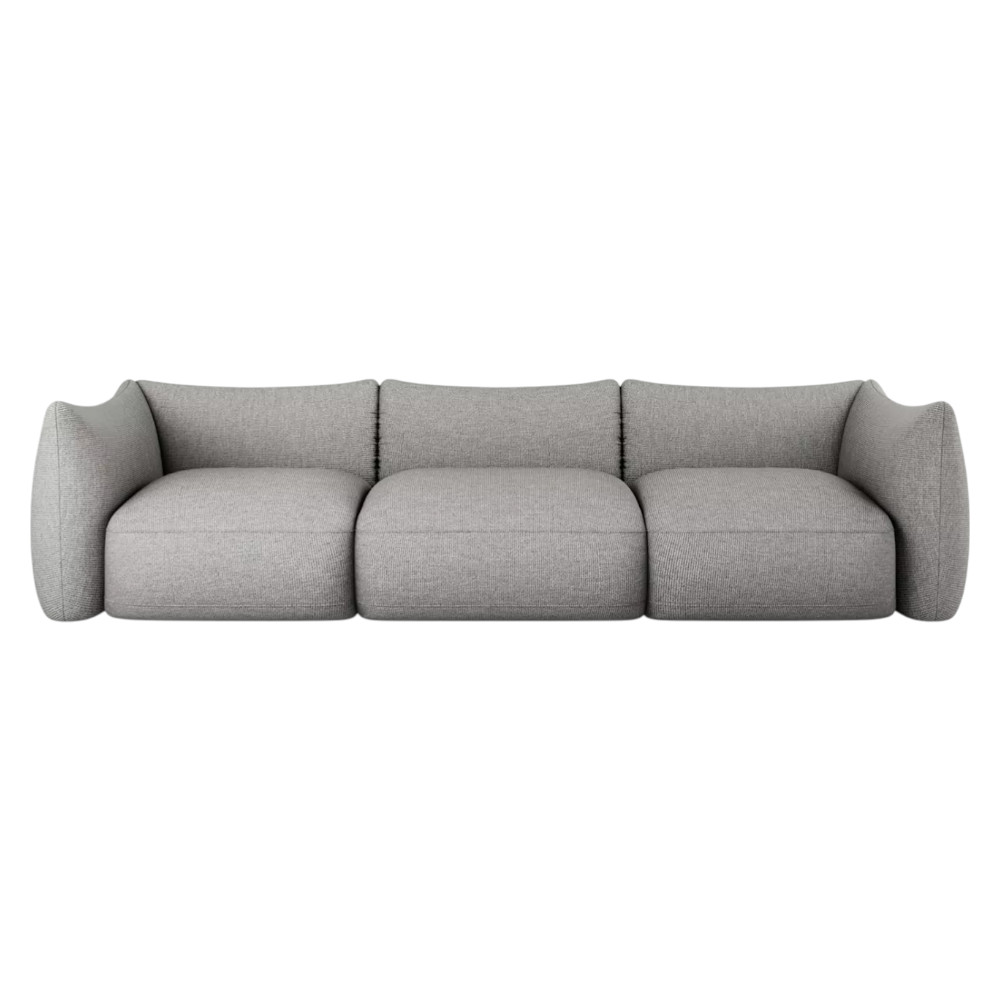 Cosy 3 Seater Sofa Modular Grey Diosa 85