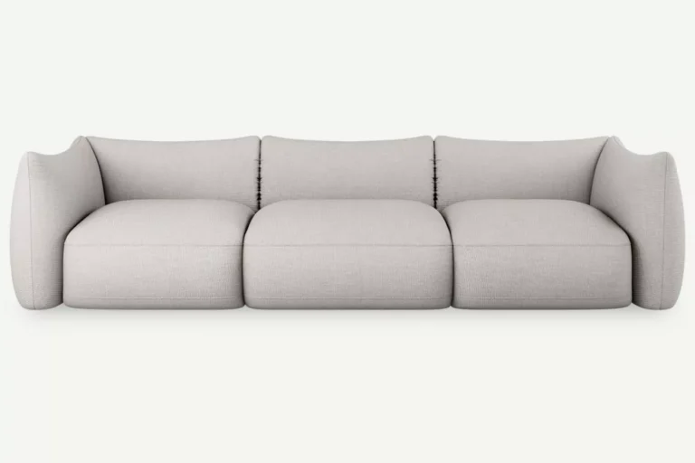 Cosy 3 Seater Sofa Modular White Beige Diosa 01