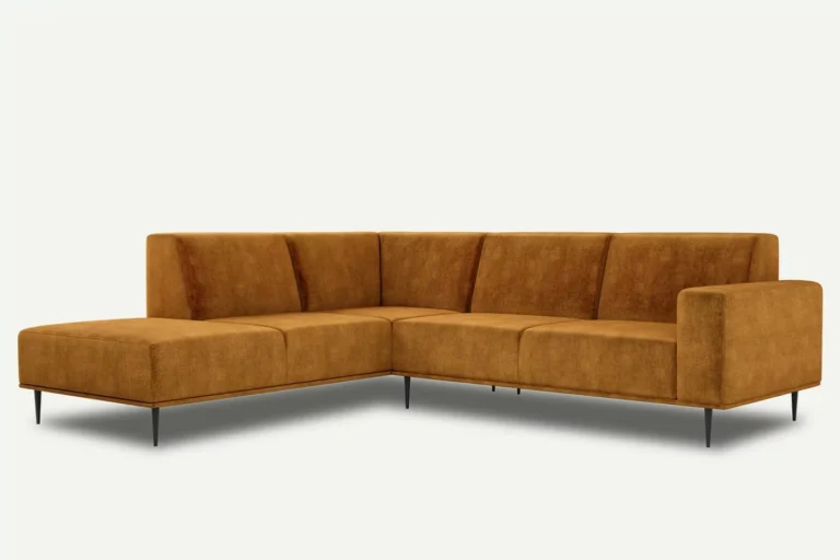 Daglas II Modern Corner Sofa Orange Torre 10