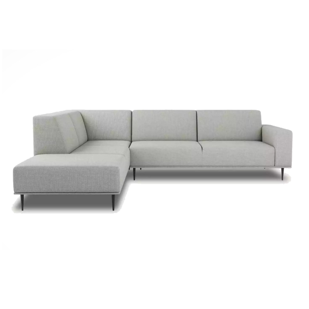 Daglas II XL Modern Corner Sofa White Beige Diosa 01
