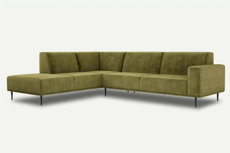 Daglas II XL Modern Corner Sofa Olive Torre 11
