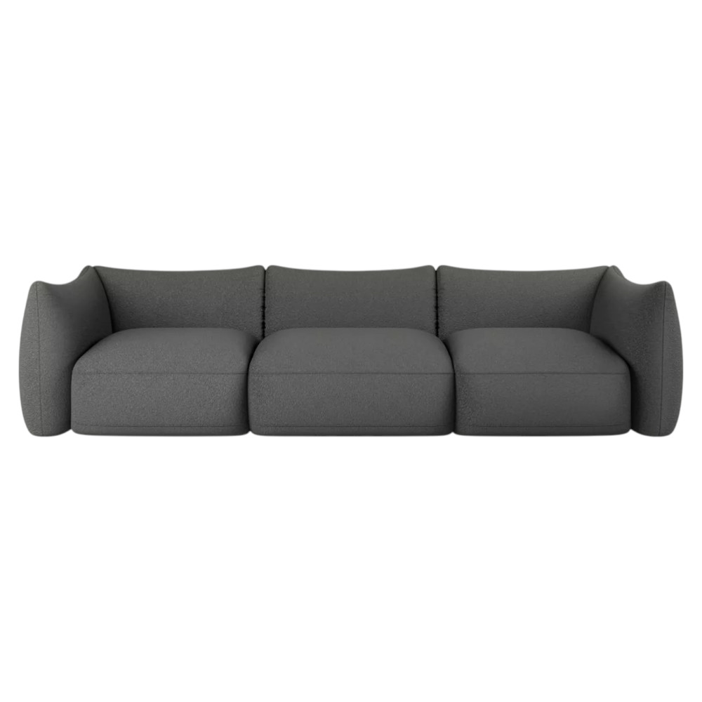 Cosy 3 Seater Sofa Modular Graphite Now or Never 92