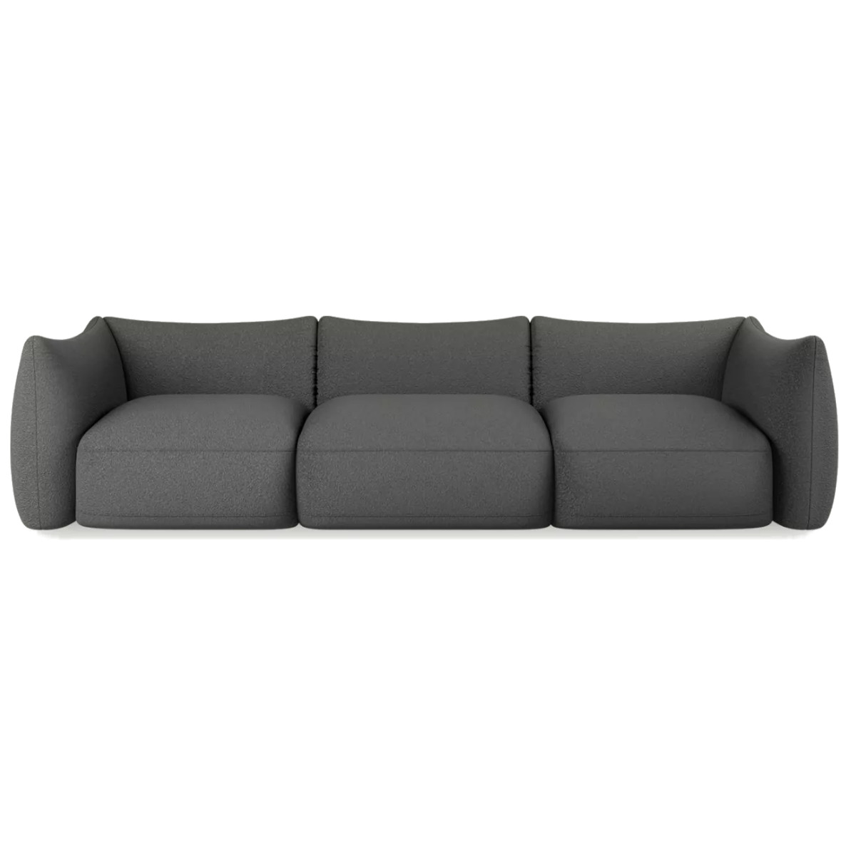 Cosy 3 Seater Sofa Modular Graphite Now or Never 92