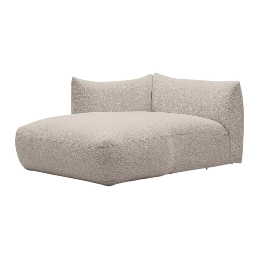 Cosy Corner Chaise Module Left Arm Grey Brown Copenhagen 803