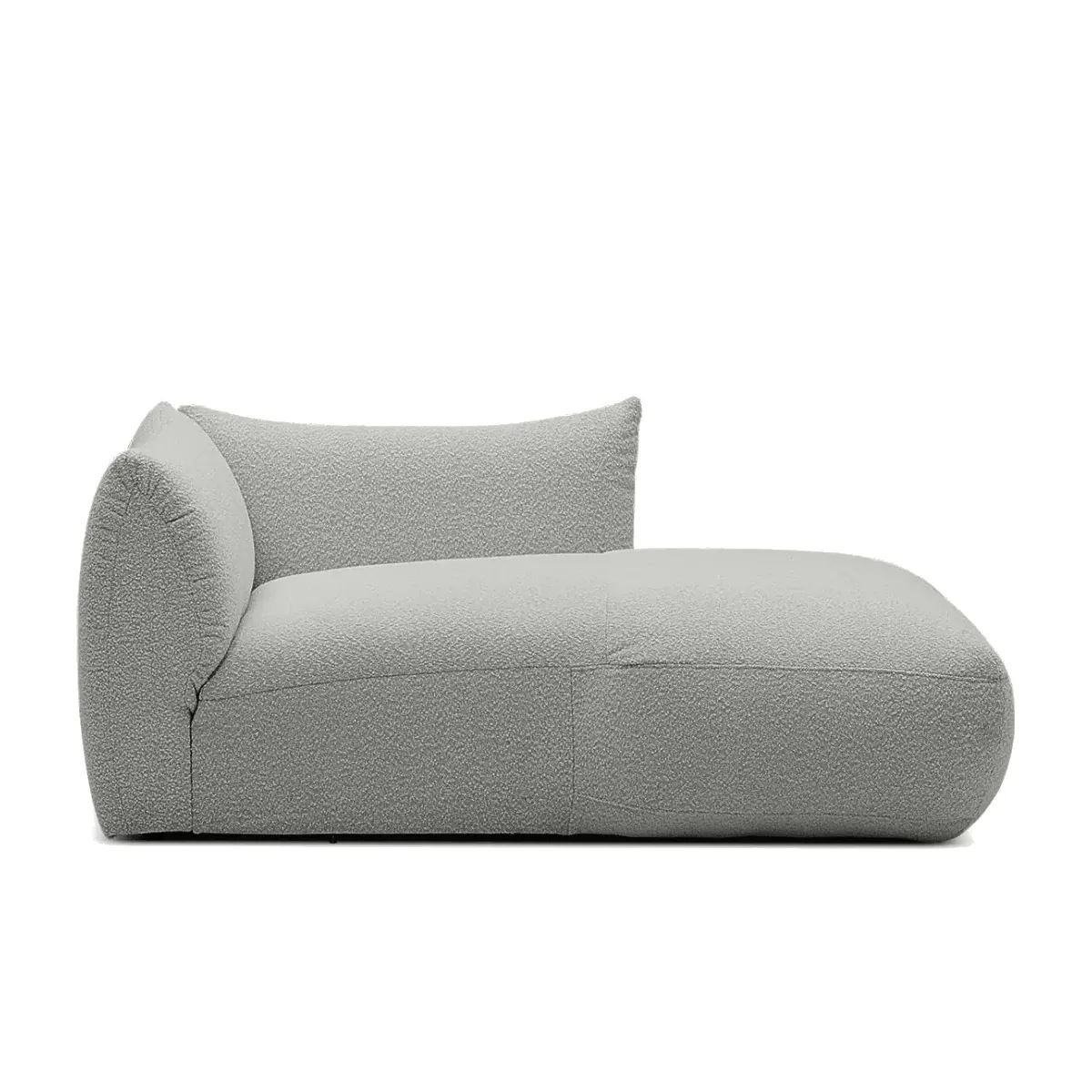 Cosy Chaise longue Sofa Right Dark Grey Copenhagen 802