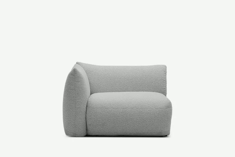 Cosy Modular Sofa Left Corner Module Dark Grey Copenhagen 802