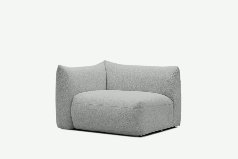 Cosy Modular Sofa Left Arm Module Dark Grey Copenhagen 802