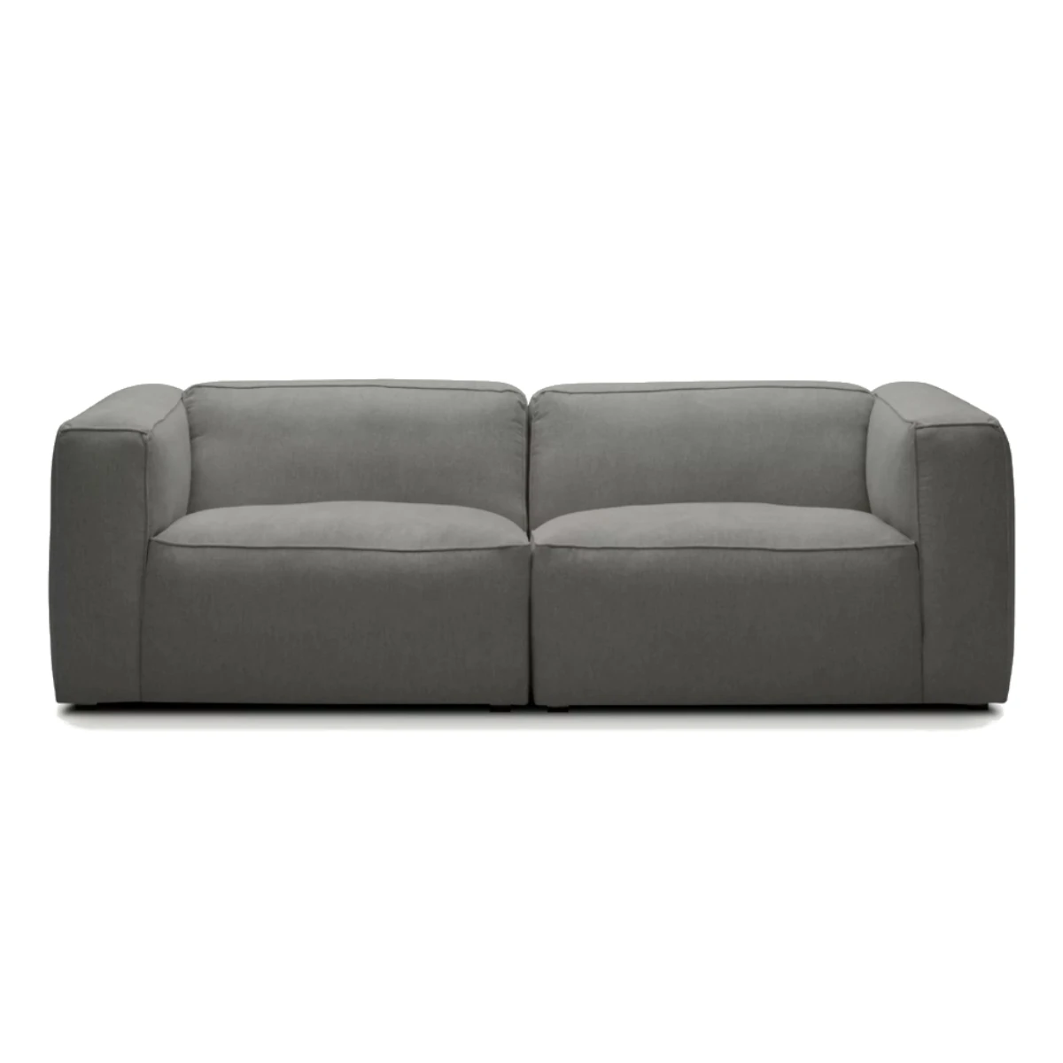 Moved Modern 3 Seater Sofa with Arms Graphite Diosa 93