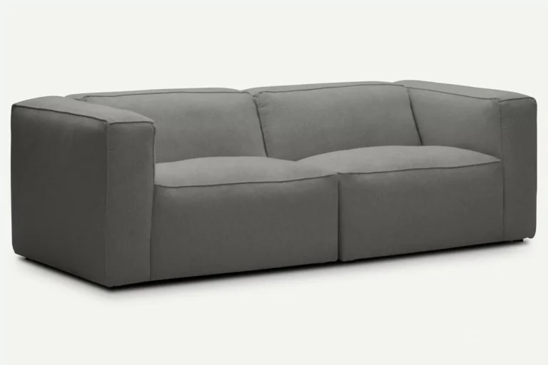 Moved Modern 3 Seater Sofa with Arms Graphite Diosa 93