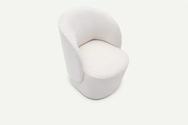 Elvi Armchair Swivel Cream Raven 22