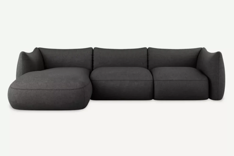 Cosy XL Modern Corner Sofa Left Graphite Diosa 93