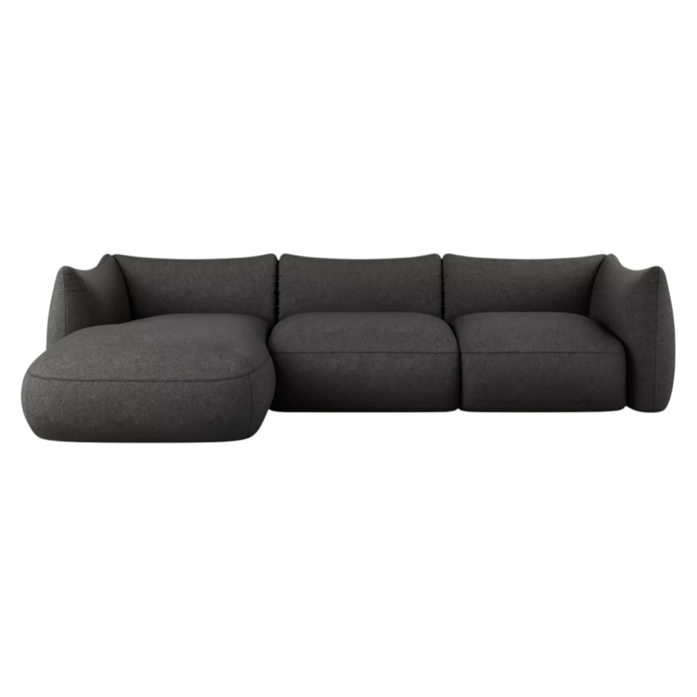 Cosy XL 3 Seater Modular Corner Sofa Graphite Diosa 93