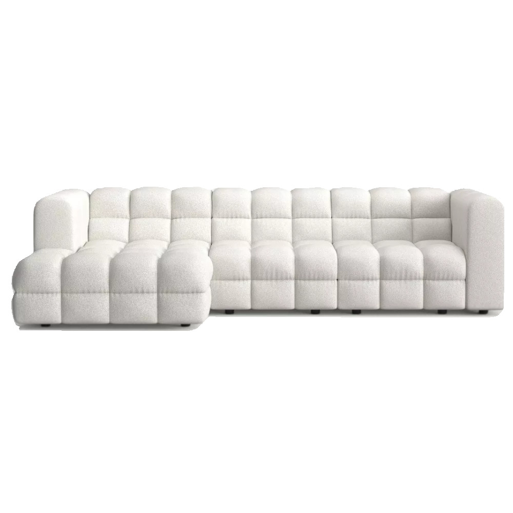 Story Big Modern Corner Sofa Cream Raven 22