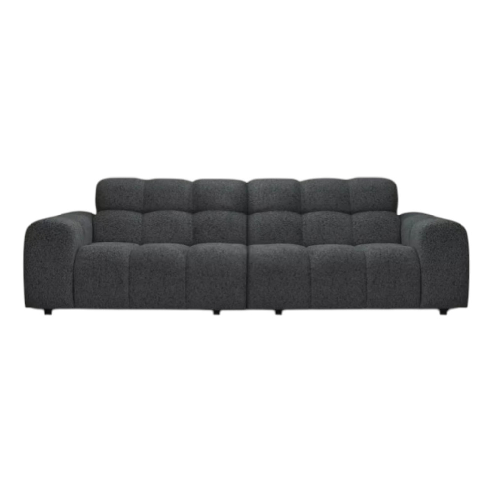 Cloudy 2 Seater Sofa Steel Grey Raven 18