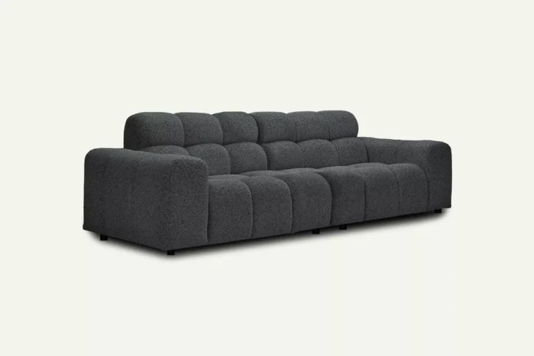 Cloudy 2 Seater Sofa Steel Grey Raven 18