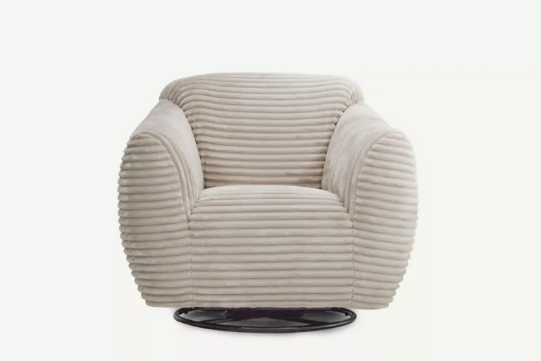 Sphere Armchair Swivel White Cream Tilia 03
