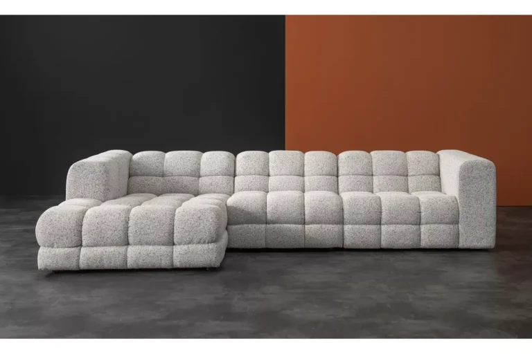 Story Big Modern Corner Sofa Left Grey