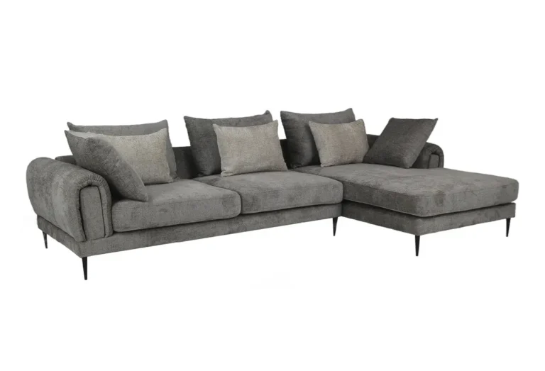 Ray Corner Sofa Right Grey
