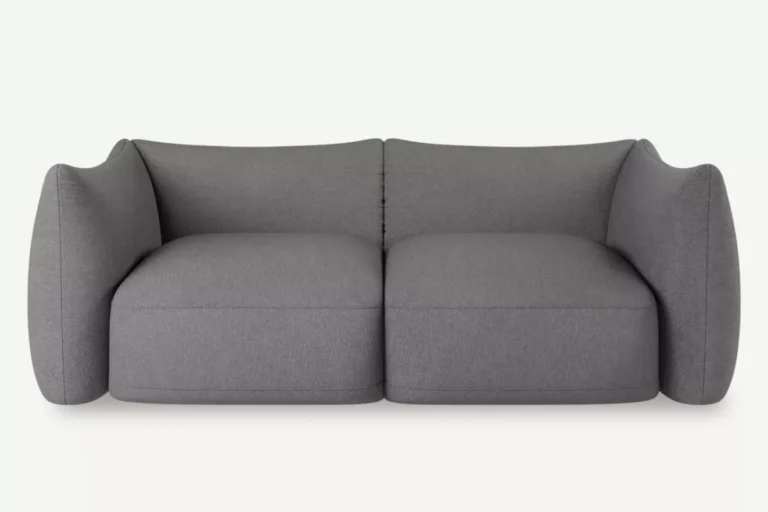 Cosy 2 Seater Sofa Modular Dark Grey Vinci 08