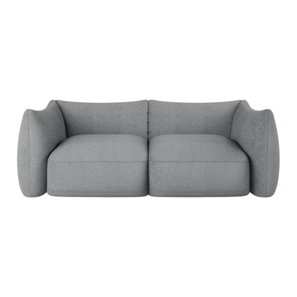 Cosy 2 Seater Sofa Modular Grey Copenhagen 802
