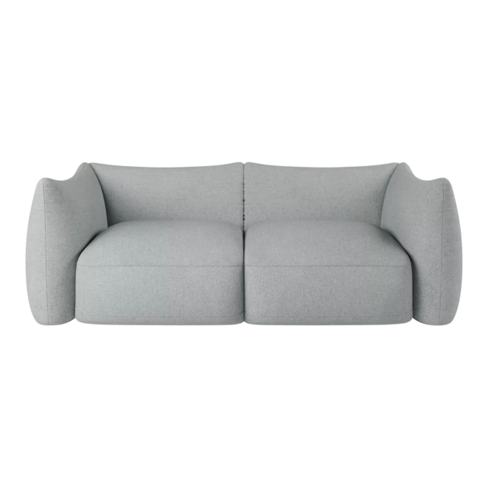 Cosy 2 Seater Sofa Modular Grey Vinci 07