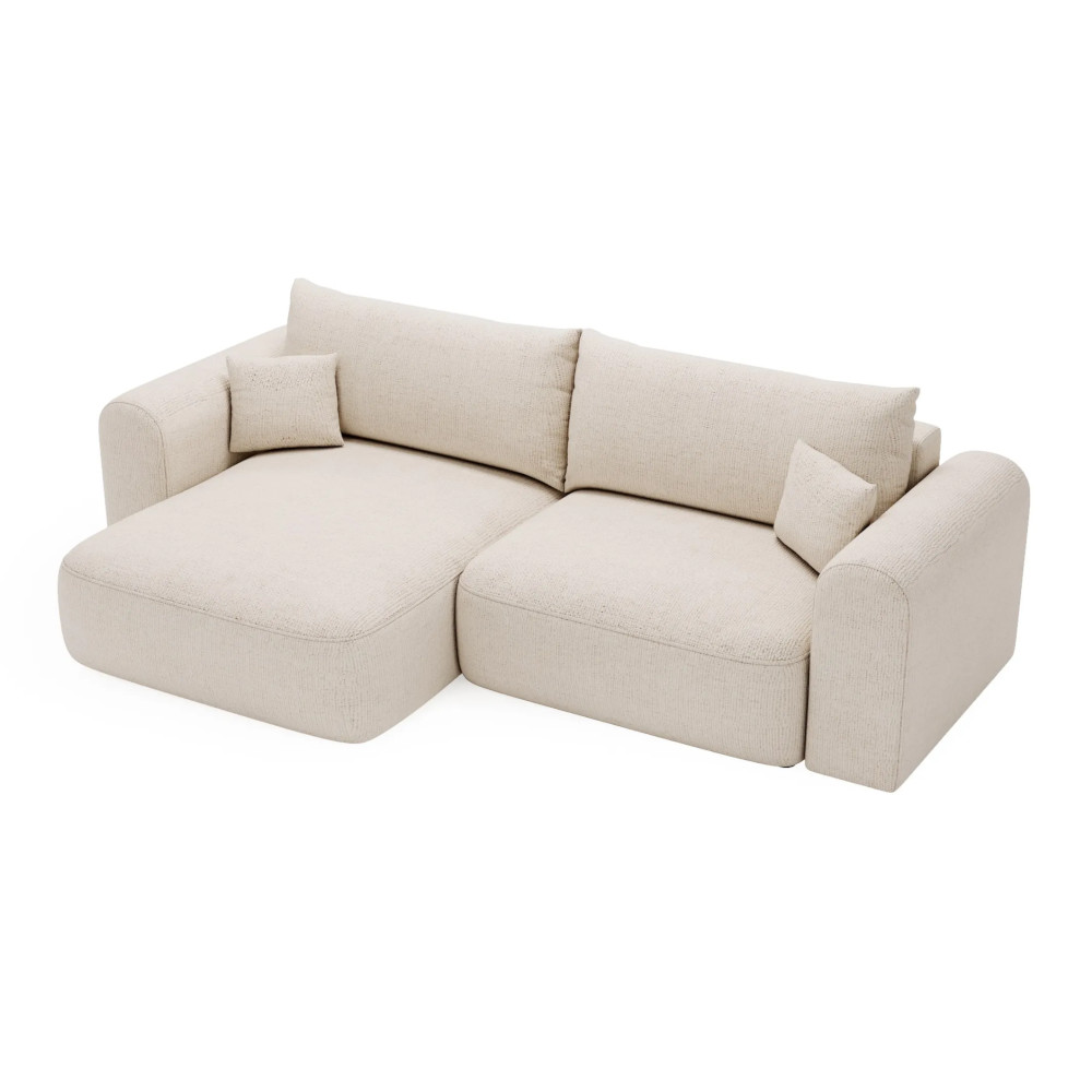 Next Corner Sofa Bed Cream Legacy 01