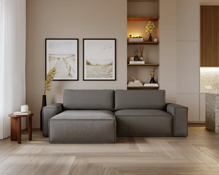 Yuma Corner Sofa Bed Graphite Sorriso 19