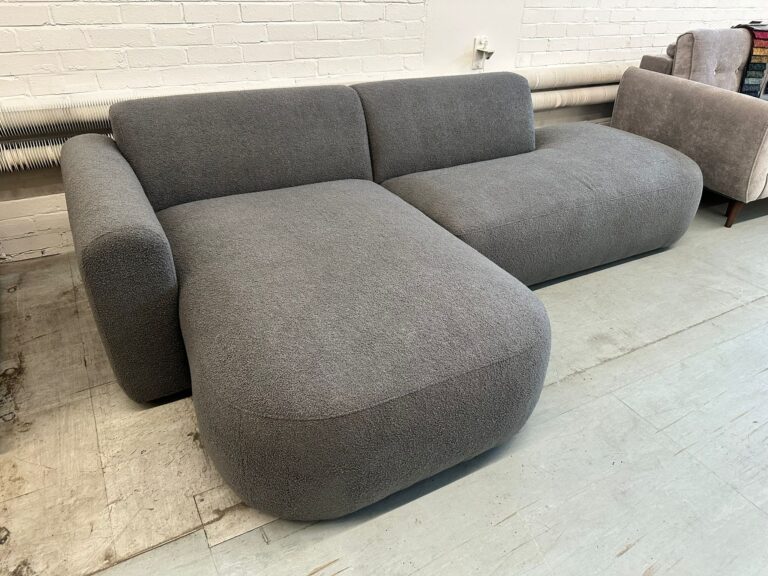 Next Modern Corner Sofa Left Grey Now or Never 92 - CHRISTMAS OFFER