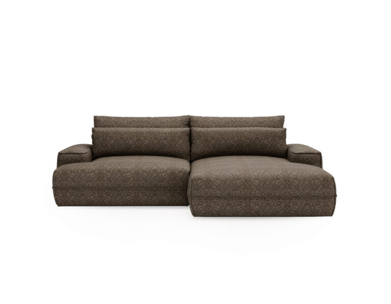 Fresh Corner Sofa Bed Right Dark Grey Modesto 482