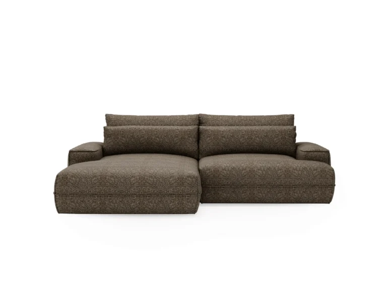 Fresh Corner Sofa Bed Left Dark Grey Modesto 482