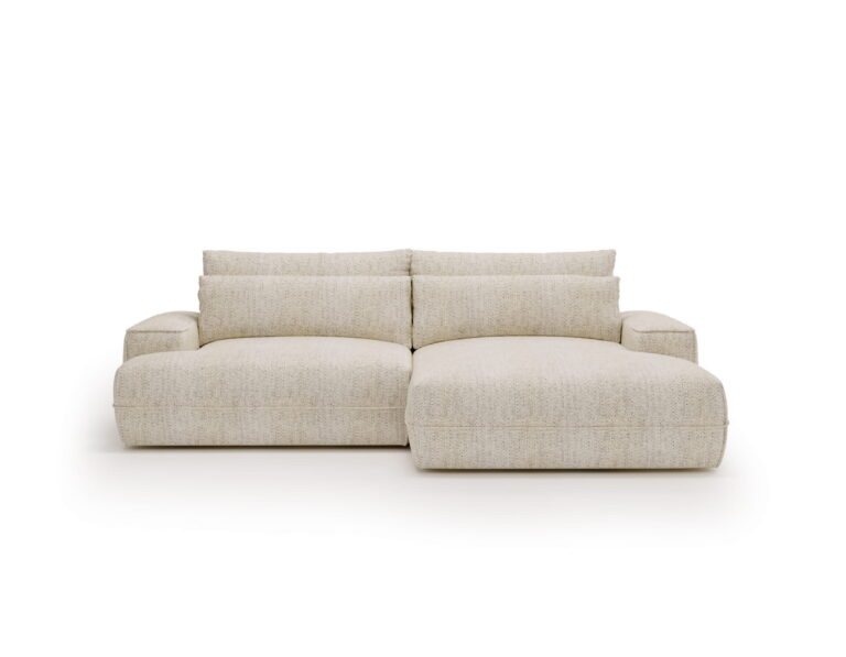 Fresh Corner Sofa Bed Right Beige Modesto 492