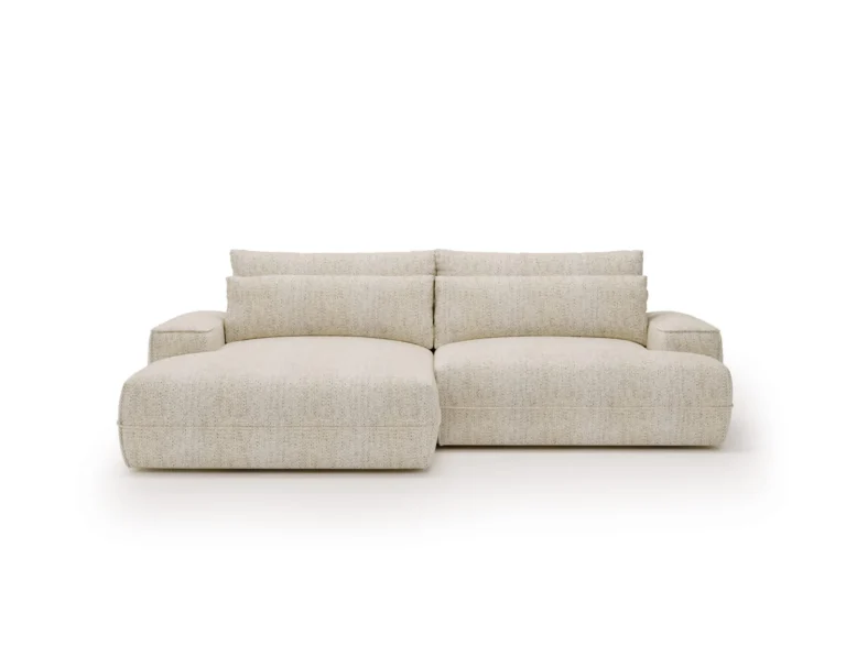 Fresh Corner Sofa Bed Left Beige Modesto 492