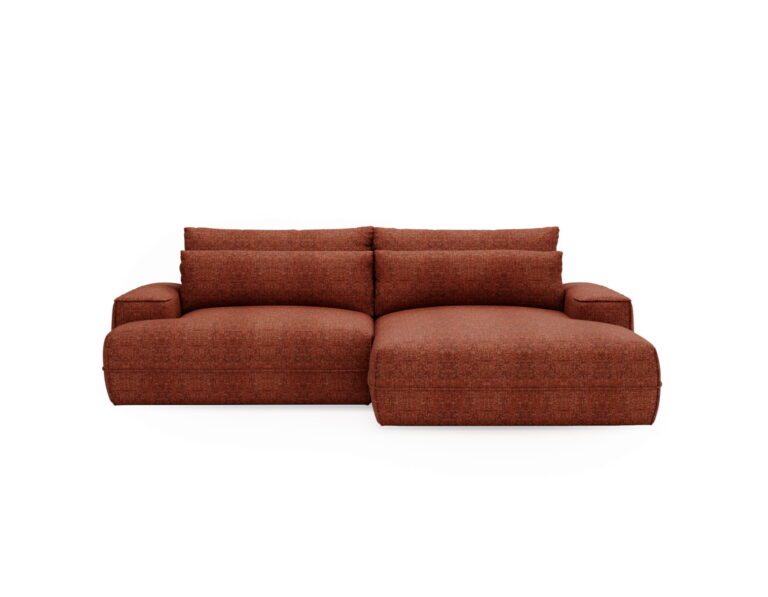 Fresh Corner Sofa Bed Right Brown Modesto 483