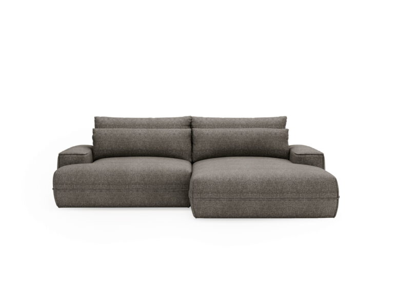 Fresh Corner Sofa Bed Right Grey Modesto 487