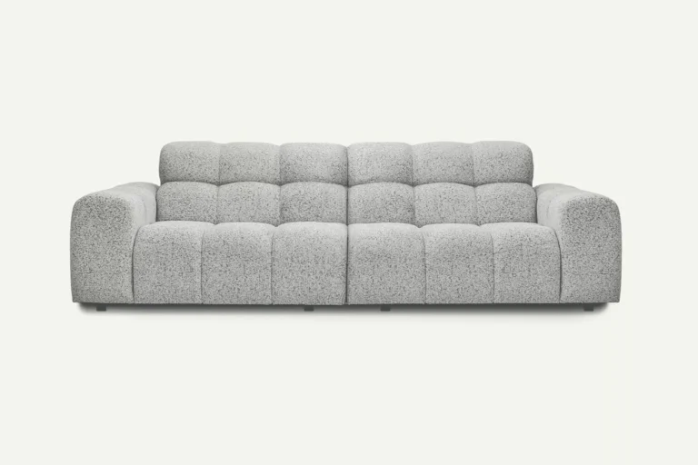 Cloudy 2 Seater Sofa Light Grey Puente 80