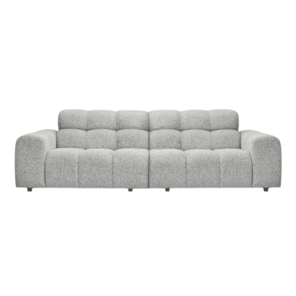 Cloudy 2 Seater Sofa Light Grey Puente 80