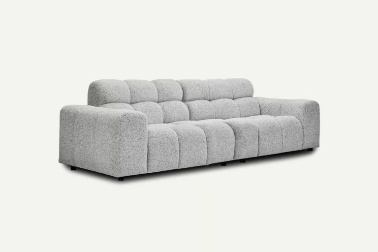 Cloudy 2 Seater Sofa Light Grey Puente 80