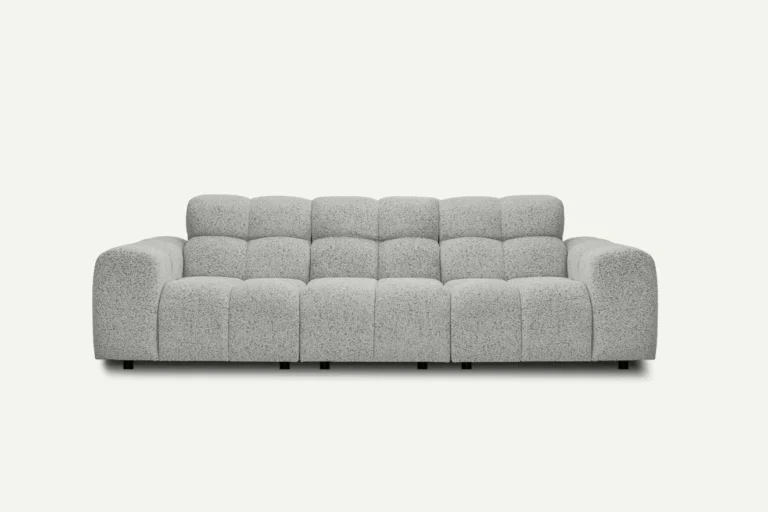 Cloudy 3 Seater Sofa Sand Grey Raven 06